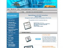 Tablet Screenshot of caritronics.com